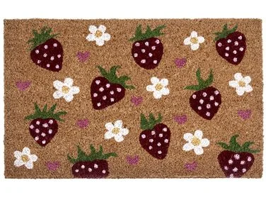 Dørmatte SHAININ Flerfarget 45 x 75 cm Kokosfiber v:9914430 Dørmatte SHAININ Flerfarget 45 x 75 cm Kokosfiber v:9914430