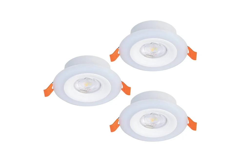 Innfelt lampe Eglo Calonge RGB 3 stk hvit v:3153899 Innfelt lampe Eglo Calonge RGB 3 stk hvit v:3153899