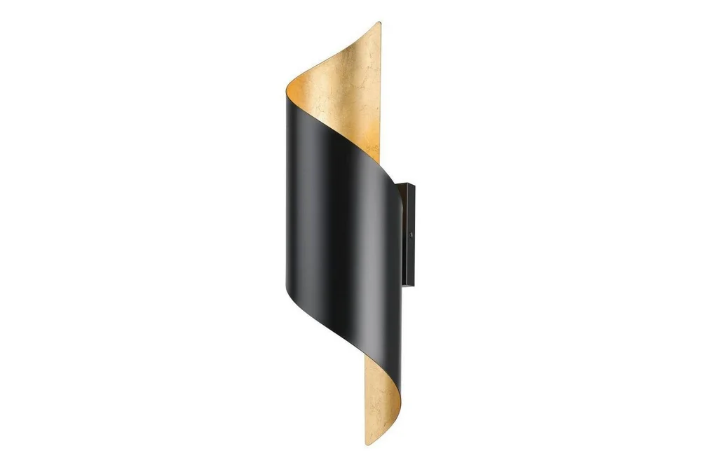 Vegglampe Eglo Jabaloyas Svart/Gull v:1874016