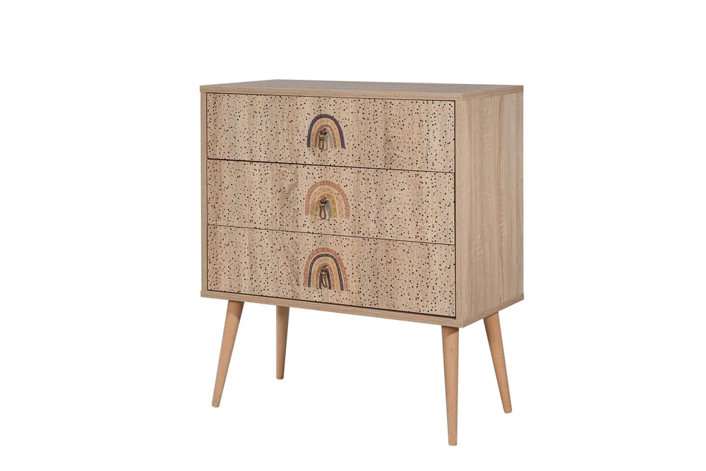 Bertoaria Kommode 80×89 cm Brun v:5041709