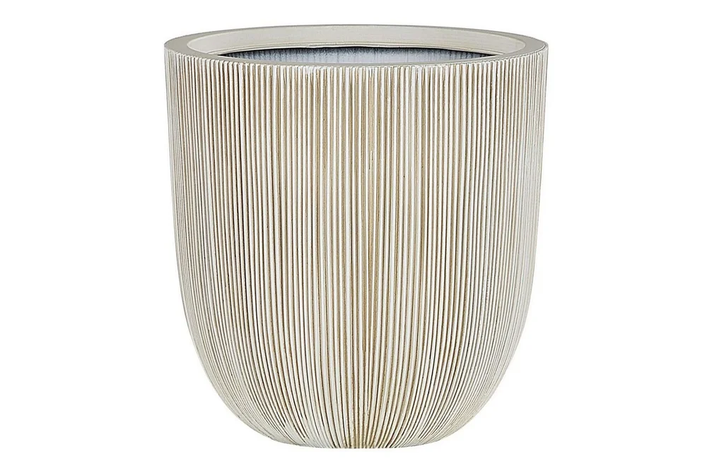 Blomkrukor Vit, Beige v:5586281