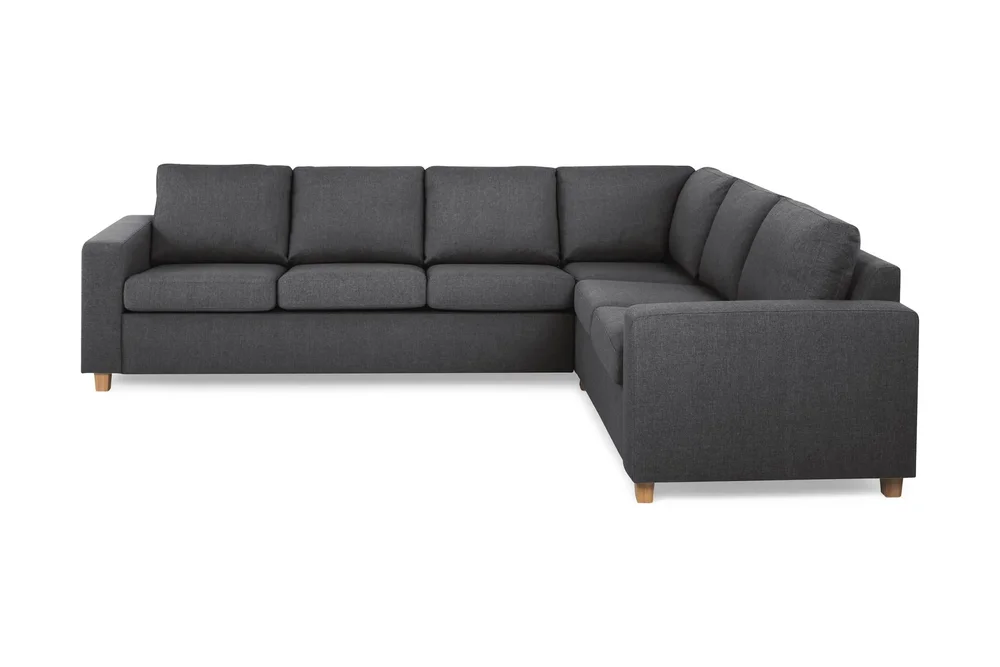 Crazy 5-seters Vendbar L-formet Large Hjørnesofa i Stoff v:2794789