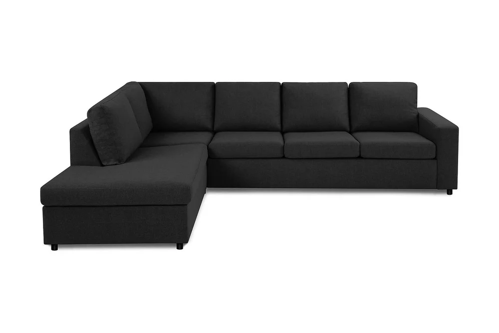 Crazy 4-seters Venstrevendt L-formet Sjeselongsofa i Stoff v:3313389