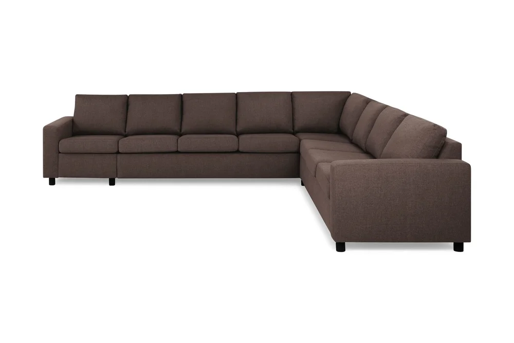 Crazy 7-seters Vendbar L-formet XX-Large Hjørnesofa i Stoff v:9507472 Crazy 7-seters Vendbar L-formet XX-Large Hjørnesofa i Stoff v:9507472