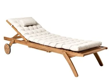 Solseng med pute CESANA PREMIUM Akasietre Lys beige v:7270064