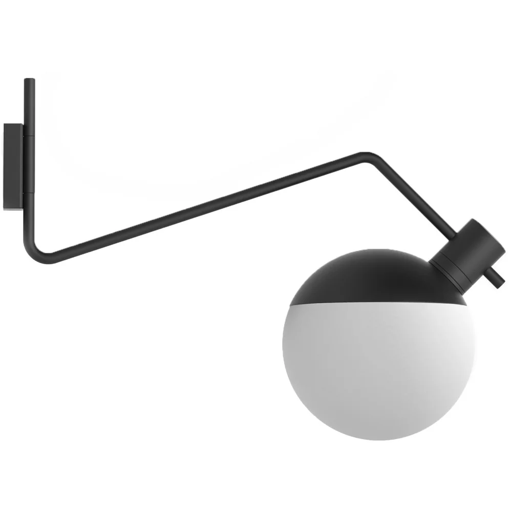 Baluna Vegglampe Medium, Sort v:8936715