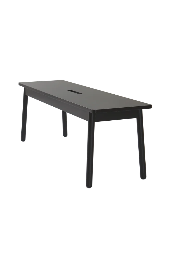 KINNA benk 120 cm - Svart m v:4673183