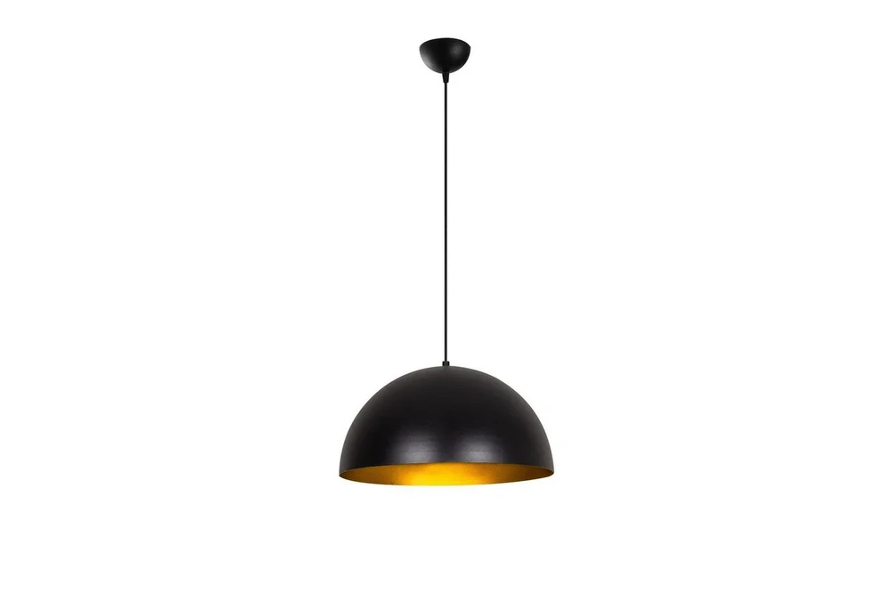 Taklampe Zephyra Svart / Gull v:1850638