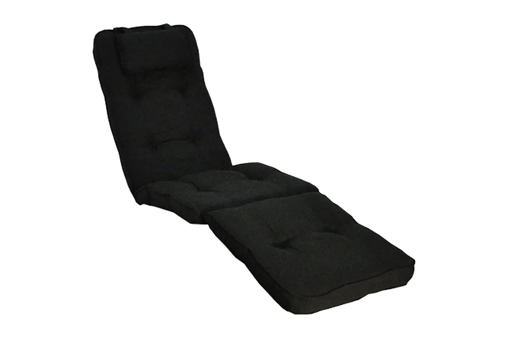 Dekkstolpute Fritab Dekkstolpute Woodline med nakkpute Svart v:4292914 Dekkstolpute Fritab Dekkstolpute Woodline med nakkpute Svart v:4292914