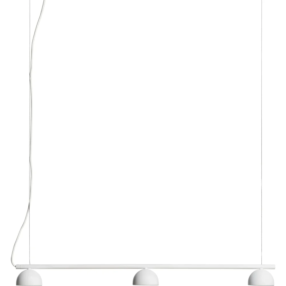 Blush Rail 3 Pendel, Matt Hvit v:873629