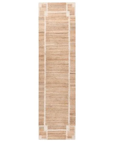 Teppe GONDIA Lys beige 80 x 300 cm Jute v:1263845 Teppe GONDIA Lys beige 80 x 300 cm Jute v:1263845