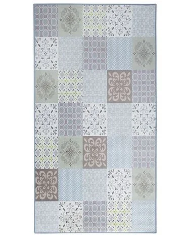 Teppe INKAYA Grå 80 x 150 cm v:6158255