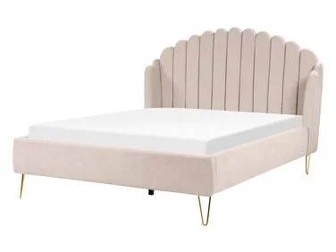 Seng AMBILLOU 140 x 200 cm Lys beige v:1006363 Seng AMBILLOU 140 x 200 cm Lys beige v:1006363