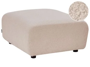 Fotskammel KIVVIK Bouclé Beige v:3722362 Fotskammel KIVVIK Bouclé Beige v:3722362