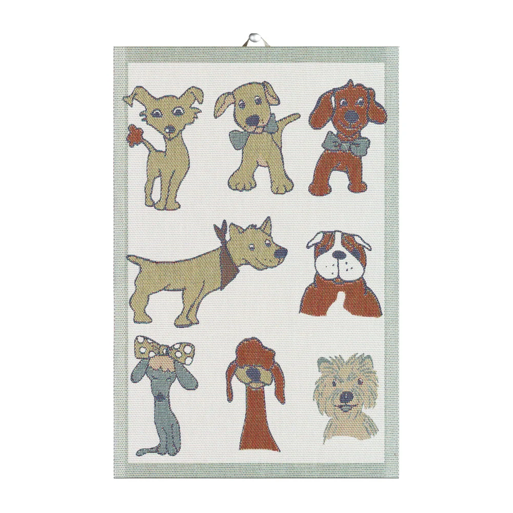 Dogs kjøkkenhåndkle v:8952724