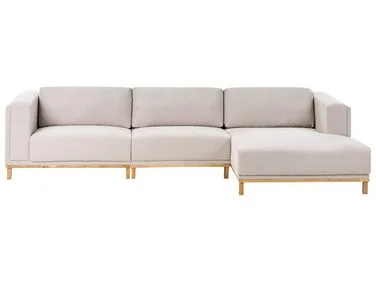 Hjørnesofa 5-seters VENG Lys beige Venstrevendt v:4225022 Hjørnesofa 5-seters VENG Lys beige Venstrevendt v:4225022