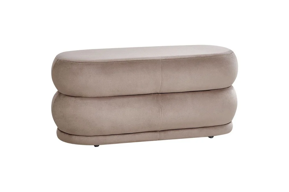 Bäddfotpall Beige v:8631321