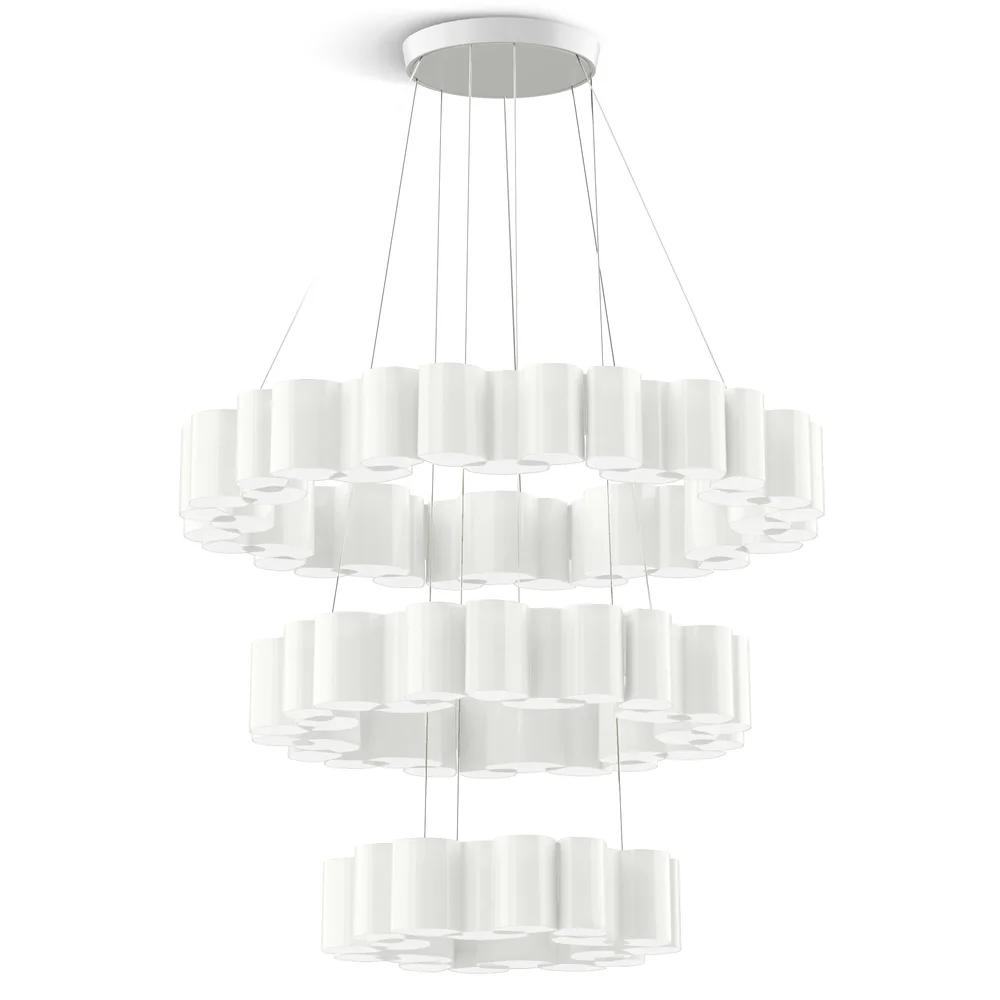 Honey Lysekrone 110 cm, Opalhvit v:3451315