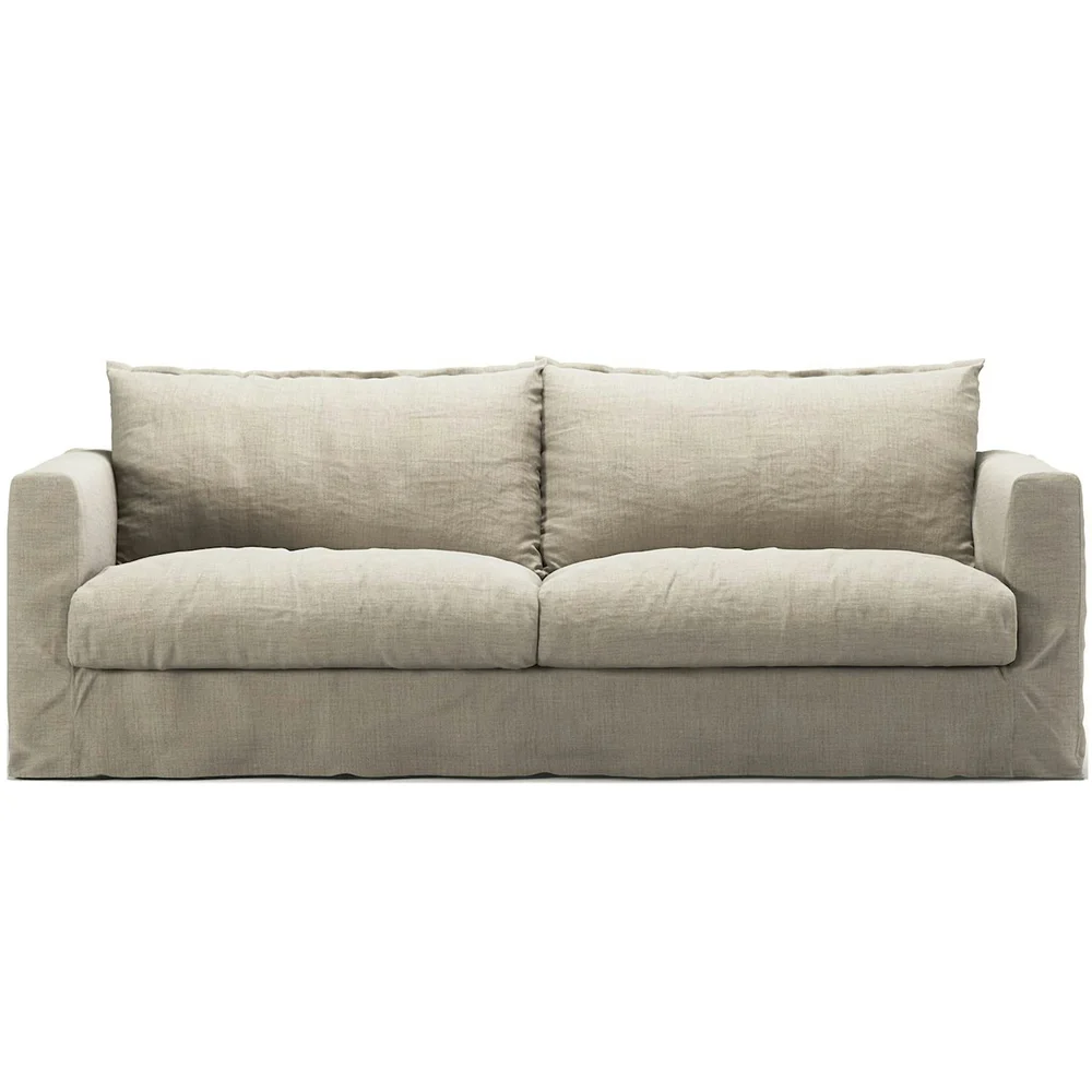 Stopning Til Le Grand Air Nou 3-seter Sofa Lin, Natural Blonde v:7083093