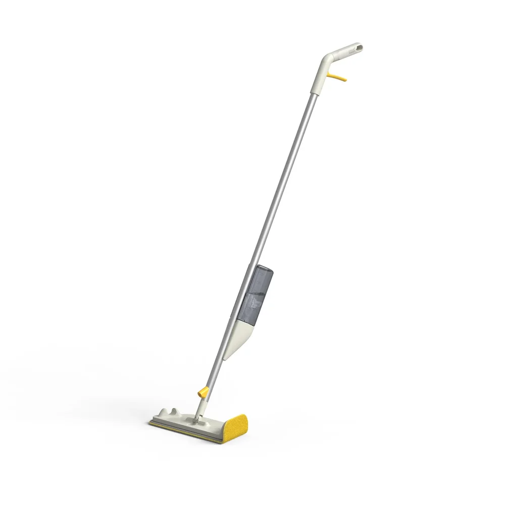 Cleantech 2-i-1 gulvmopp med skrubb v:4843248