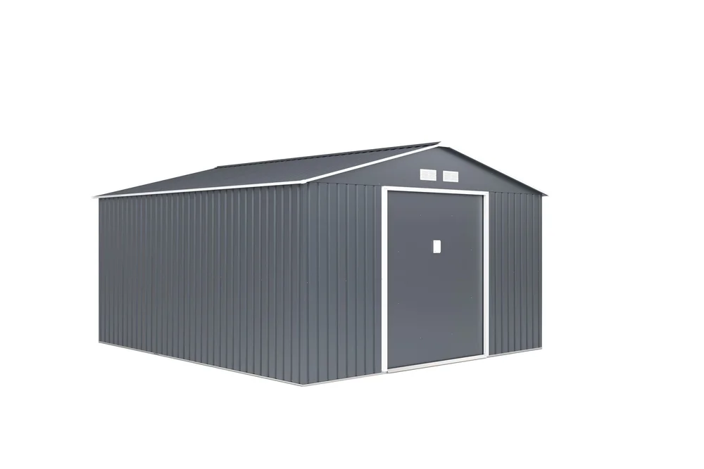Bod og redskapsbod Jerone 13,2 m² Mørkegrå v:2377086 Bod og redskapsbod Jerone 13,2 m² Mørkegrå v:2377086