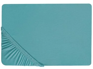Formsydd laken HOFUF 180 x 200 cm Bomull Turkis v:9958212 Formsydd laken HOFUF 180 x 200 cm Bomull Turkis v:9958212