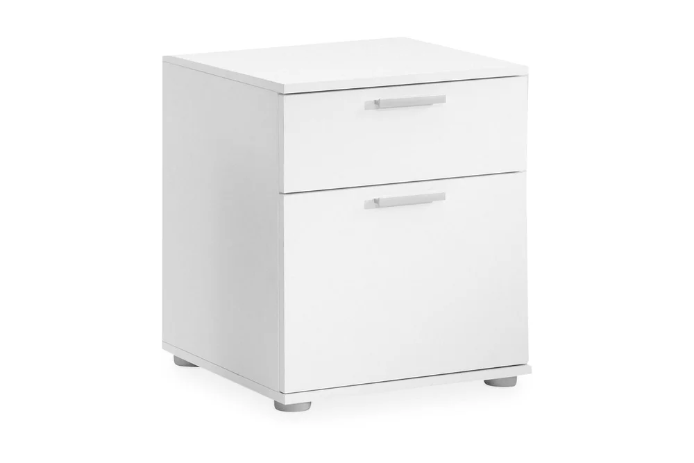 Polyxo Nattbord 45 cm med Oppbevaring 2 Skuffer v:8324270
