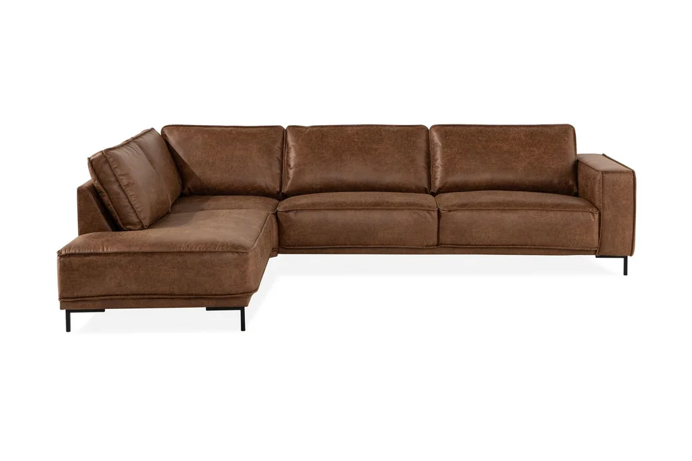 Akron 2,5-seter Sofa med Sjeselong Venstre Bonded Lær v:1650446 Akron 2,5-seter Sofa med Sjeselong Venstre Bonded Lær v:1650446