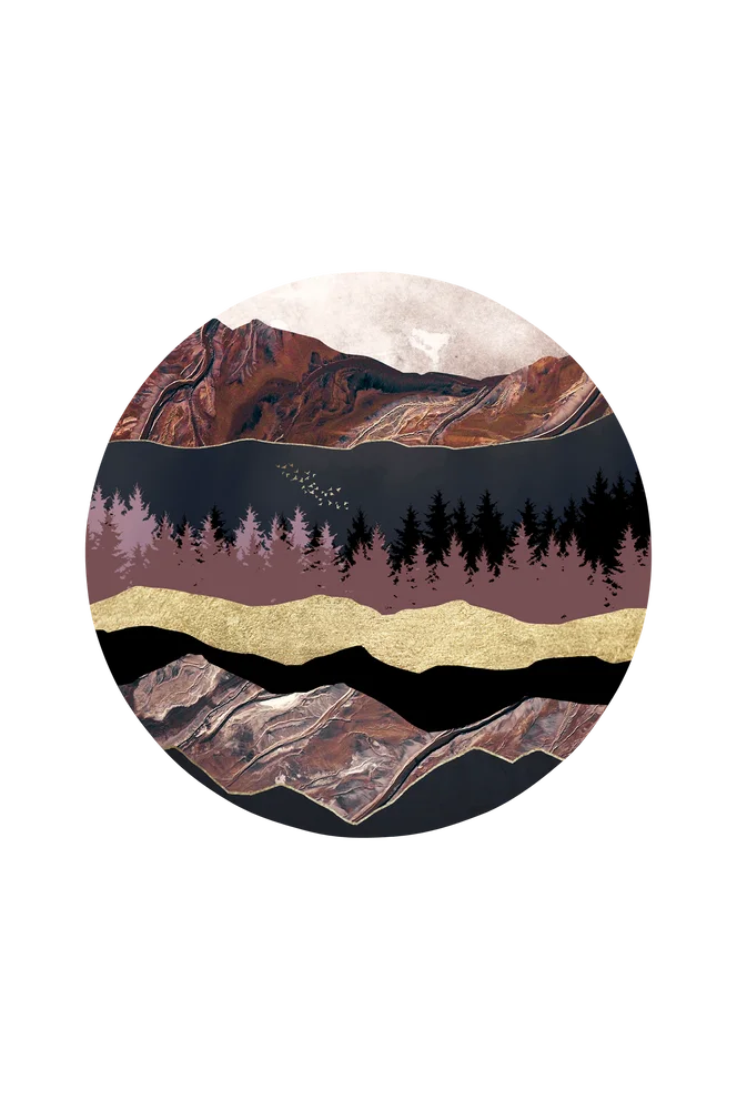 Bilde Autumn Mountains 1 – Rød – Dekor | m v:3148443