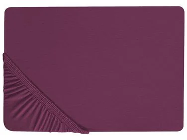 Formsydd laken JANBU 200 x 200 cm Bomull Burgunder v:5227727