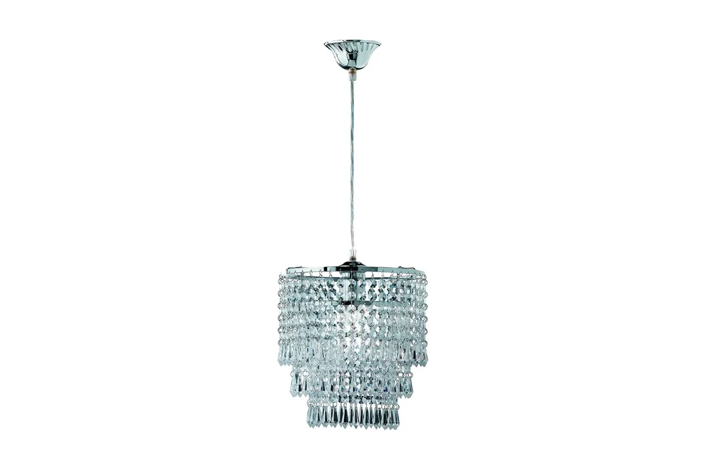 Orient Pendellampe 25 cm 1xE27 Krom v:5610841 Orient Pendellampe 25 cm 1xE27 Krom v:5610841