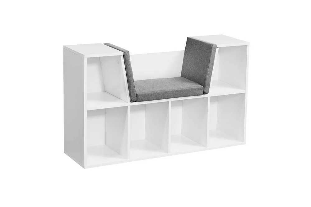 Benke Wohnling Melaminbelagt Sponplate Polstret Sitteplass Oppbevaringsplass Moderne v:2172189