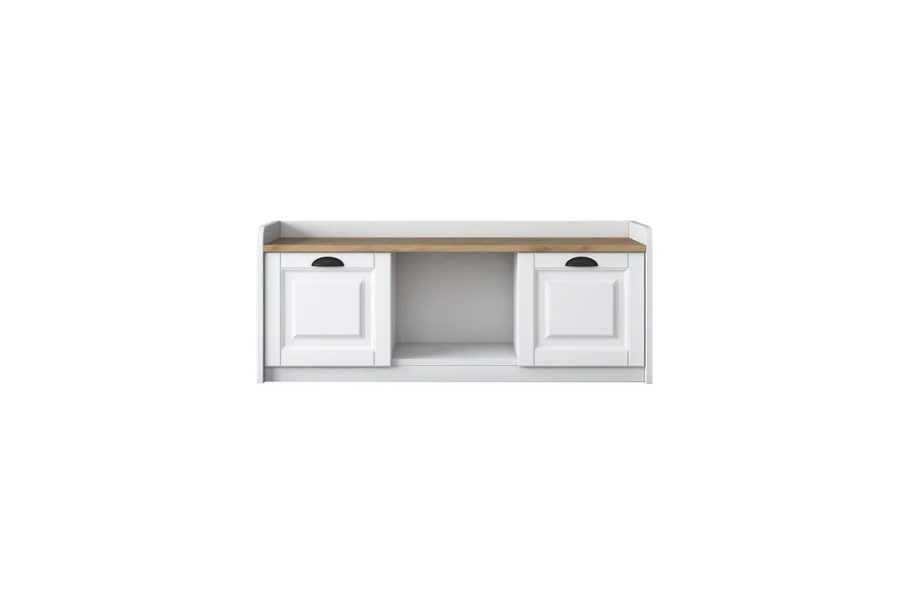 Caraway Skobenk 120×45 cm Hvit/Brun v:5031996