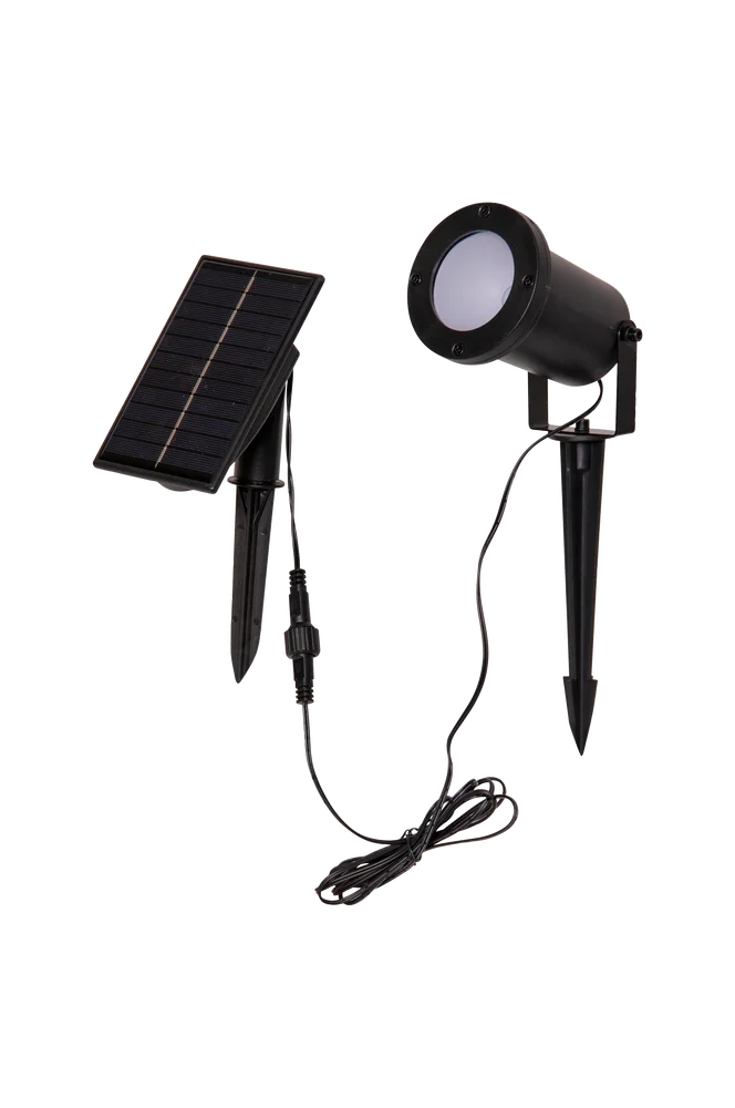 Solcelle Powerstpot 50lm – Svart – Belysning | m v:4843889