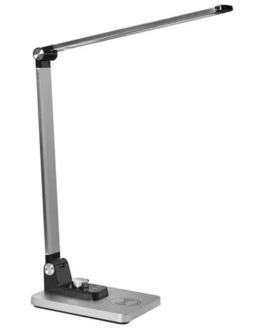 LED-skrivebordslampe ENIF med trådløs lader Sølv v:8890043 LED-skrivebordslampe ENIF med trådløs lader Sølv v:8890043