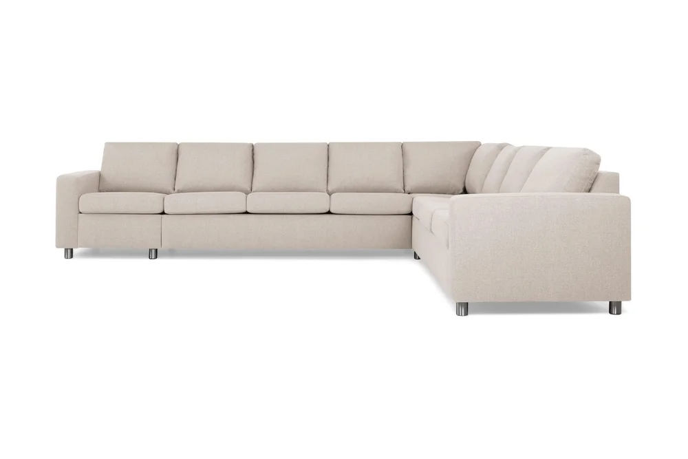 Crazy 7-seters Vendbar L-formet XX-Large Hjørnesofa i Stoff v:4477466 Crazy 7-seters Vendbar L-formet XX-Large Hjørnesofa i Stoff v:4477466