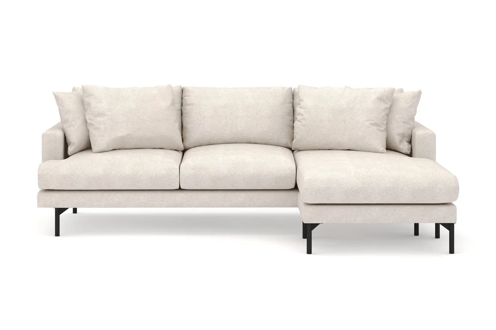 Menard 3-seters Høyrevendt L-formet Divansofa i Stoff v:6274099