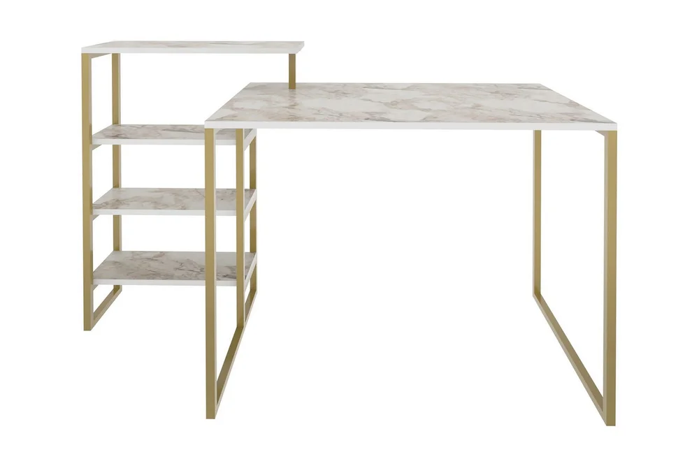 Andifli Skrivebord 60×76,8×133 cm med oppbevaring v:8467654 Andifli Skrivebord 60×76,8×133 cm med oppbevaring v:8467654
