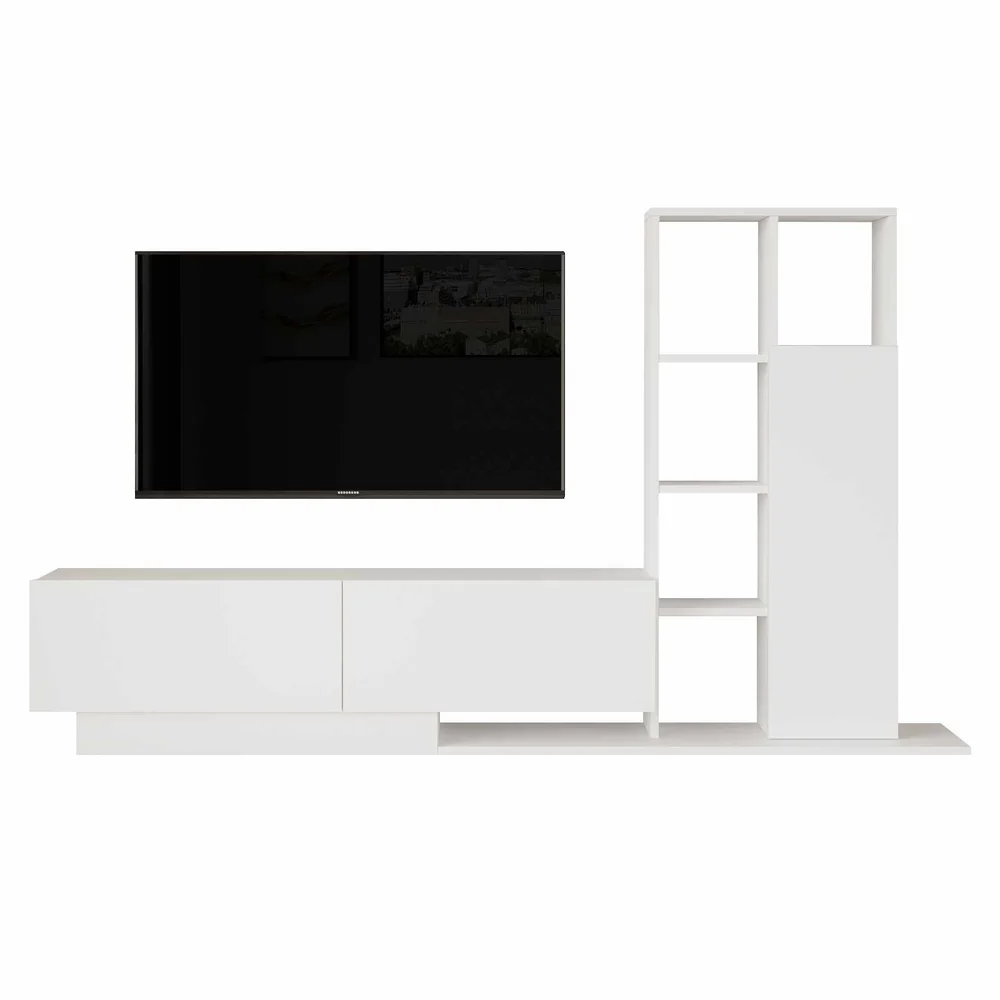 TV-benk Skye Decor Eska (201,2 x 123,6 x 29,5 cm) Hvit v:1987083 TV-benk Skye Decor Eska (201,2 x 123,6 x 29,5 cm) Hvit v:1987083