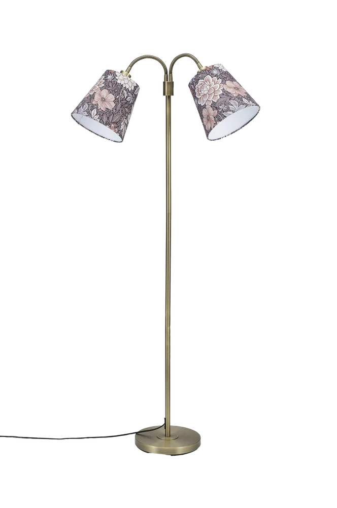 Gulvlampe Amy – Messing – Belysning | m v:9314063 Gulvlampe Amy – Messing – Belysning | m v:9314063