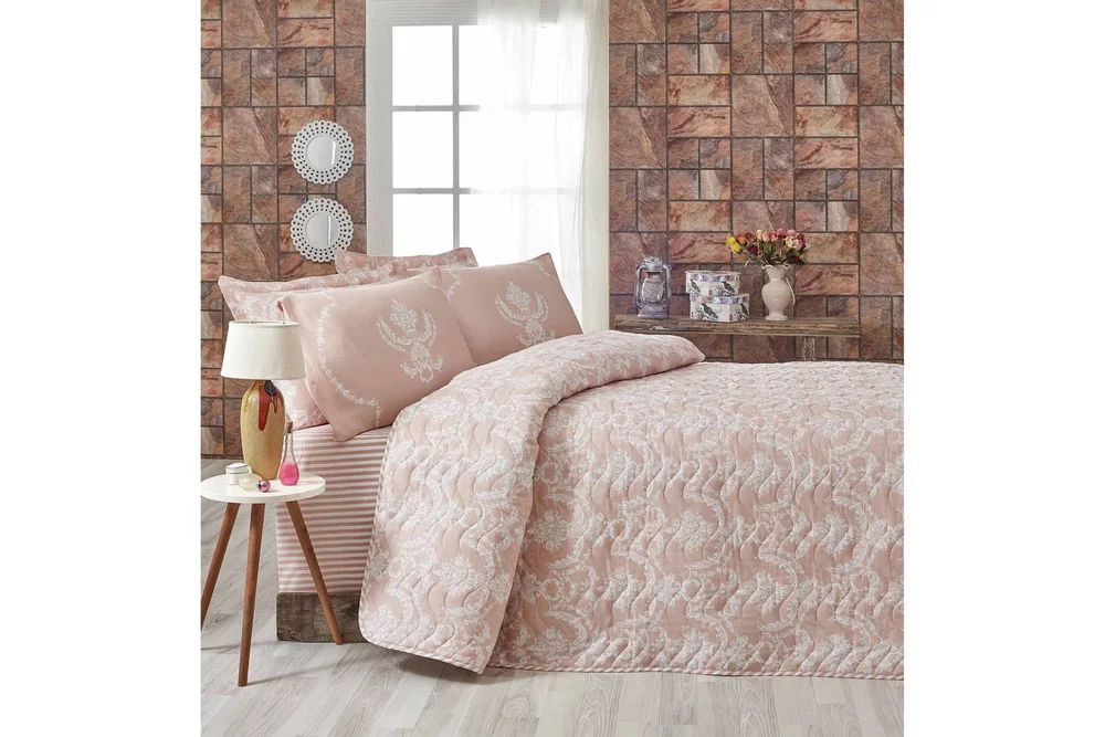 Eponj Home Sengeteppe Dobbelt 200×220+2 Putetrekk Quiltet v:2429001 Eponj Home Sengeteppe Dobbelt 200×220+2 Putetrekk Quiltet v:2429001