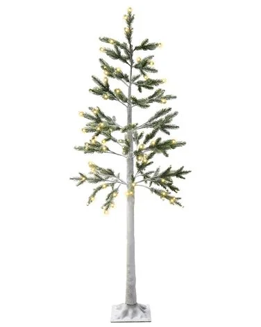 Utendørsdekorasjon LED ALBIONI 180 cm Tre Hvit v:2732971