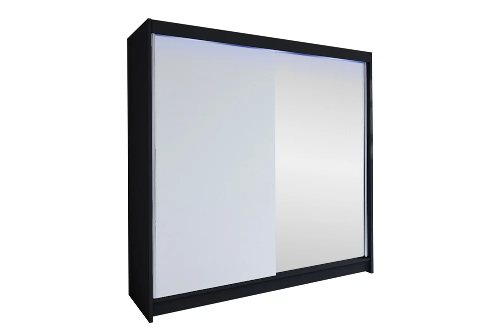 Canderbury Garderobe Med Speil 180x215 cm v:6797231