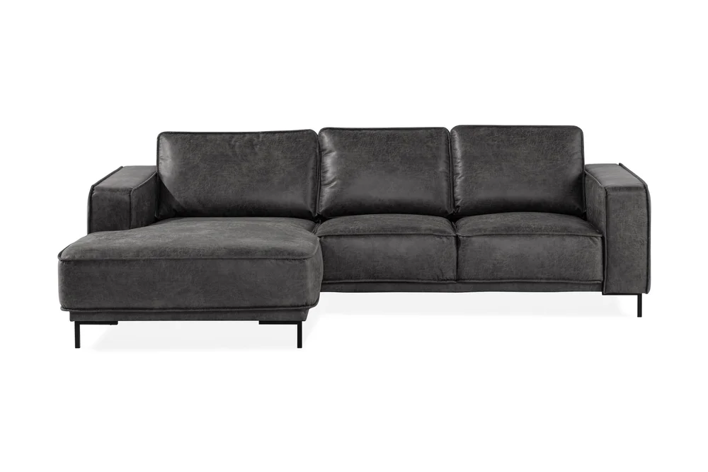 Akron 2-seter Sofa med Divan Venstre Bonded Lær v:4787548 Akron 2-seter Sofa med Divan Venstre Bonded Lær v:4787548