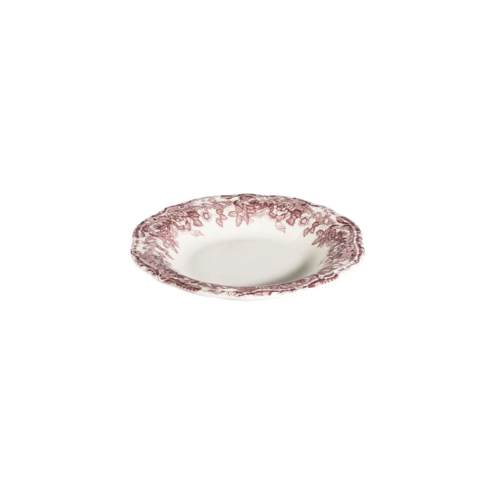 Middagsservise (24 deler) Opviq Antigue Fulya 24 (32 x 36 x 41 cm) Hvit Mørk bordeaux v:1625614