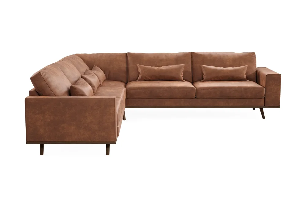 Copenhagen 6-seters L-formet Hjørnesofa i Kunstlær v:7478890 Copenhagen 6-seters L-formet Hjørnesofa i Kunstlær v:7478890