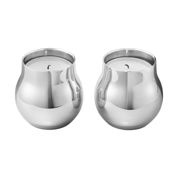 Cafu Lyslykt 58mm, Rustfritt Stål, 2-Pakk v:1520209 Cafu Lyslykt 58mm, Rustfritt Stål, 2-Pakk v:1520209