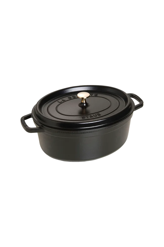 Gryte La Cocotte oval 31 cm, 5,5 l – Svart – Kjøkken & husholdning | m v:7919529 Gryte La Cocotte oval 31 cm, 5,5 l – Svart – Kjøkken & husholdning | m v:7919529