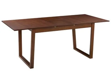 Uttrekkbart spisebord CAMDEN Mørk ask 160/200 cm 95 cm v:4087155