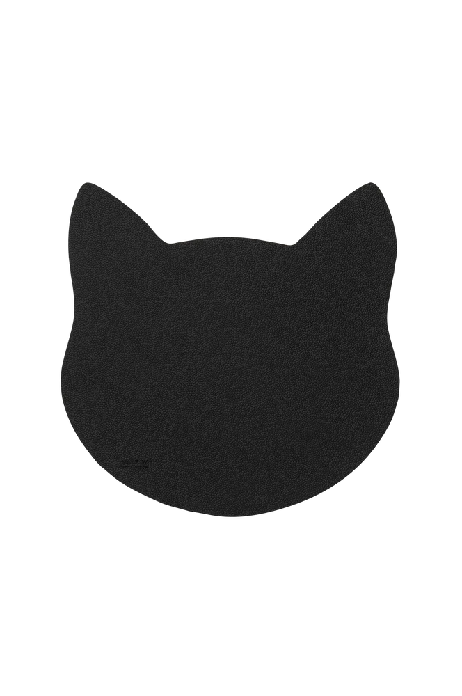 Glassbrikke katt M - Svart m v:4236825